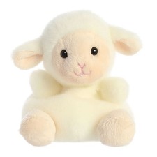 Aurora World Plush - Palm Pals - WOOLLY LAMB 5 inch  1st Version Tag - New