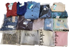 15 Pc Women’s Mixed Brand Clothing Lot - Stitch Fix/Levi's/Threads 4 Thought