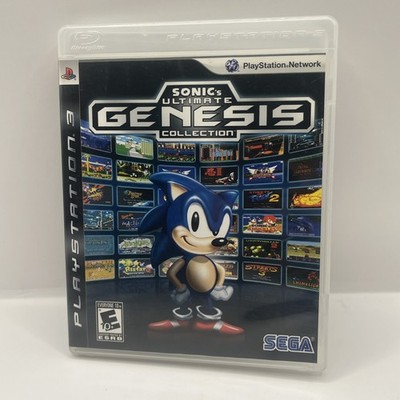 Sonic's Ultimate Genesis Collection PlayStation 3 PS3 No Manual