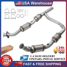 Y Pipe Catalytic Converters Left & Right For Ford Econoline 4.6L 2005/2006/2007
