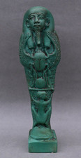 Antigüedades egipcias antiguas raras Ushabti siervo faraónico Shabti Egipto a.C.
