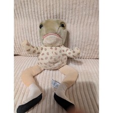 Vintage Eden Toys Beatrix Potter Jeremy Fisher Frog Plush Frederick Warne