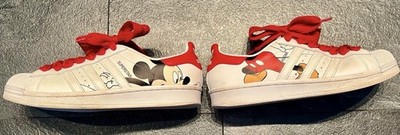 Adidas X Disney Mickey Mouse Superstar Sneaker 40 2/3 Schuhe Sonderedition 