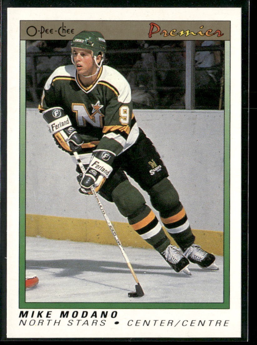 1990-91 O-Pee-Chee Premier - Mike Modano Rookie #74 ~ NM-MT ~