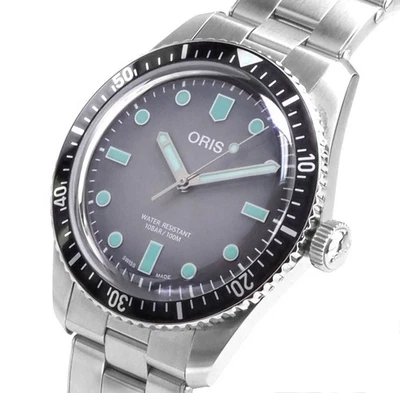 Oris Herren Uhr  01 733 7707 4053  Automatik 40 mm Ø Divers Sixty-Five Neu - Bild 1 von 4
