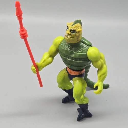 Colpo di frusta MOTU Masters of the Universe He-Man 1983 - Testa in gomma completa con custodia - Foto 2 di 9