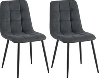 2Er Set Esszimmerstuhl Tilde Cord Schwarz
