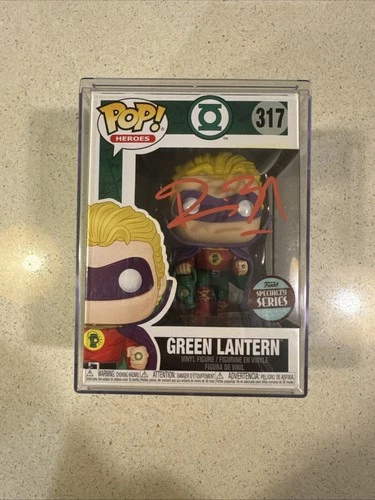 SUPER RARE!!! Signed Ryan Reynolds Funko Pop DC 317 GREEN LANTERN KB authentic