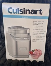 Cuisinart ICE-70 Gelatiera Elettronica, Cromo Spazzolato