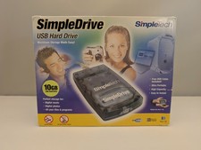 SIMPLETECH SimpleDrive | External USB Hard Drive  10GB DrivePak | CIRC-USBHD/10