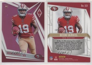 2019 Panini Phoenix Rookies Pink /199 Deebo Samuel #113 Rookie RC