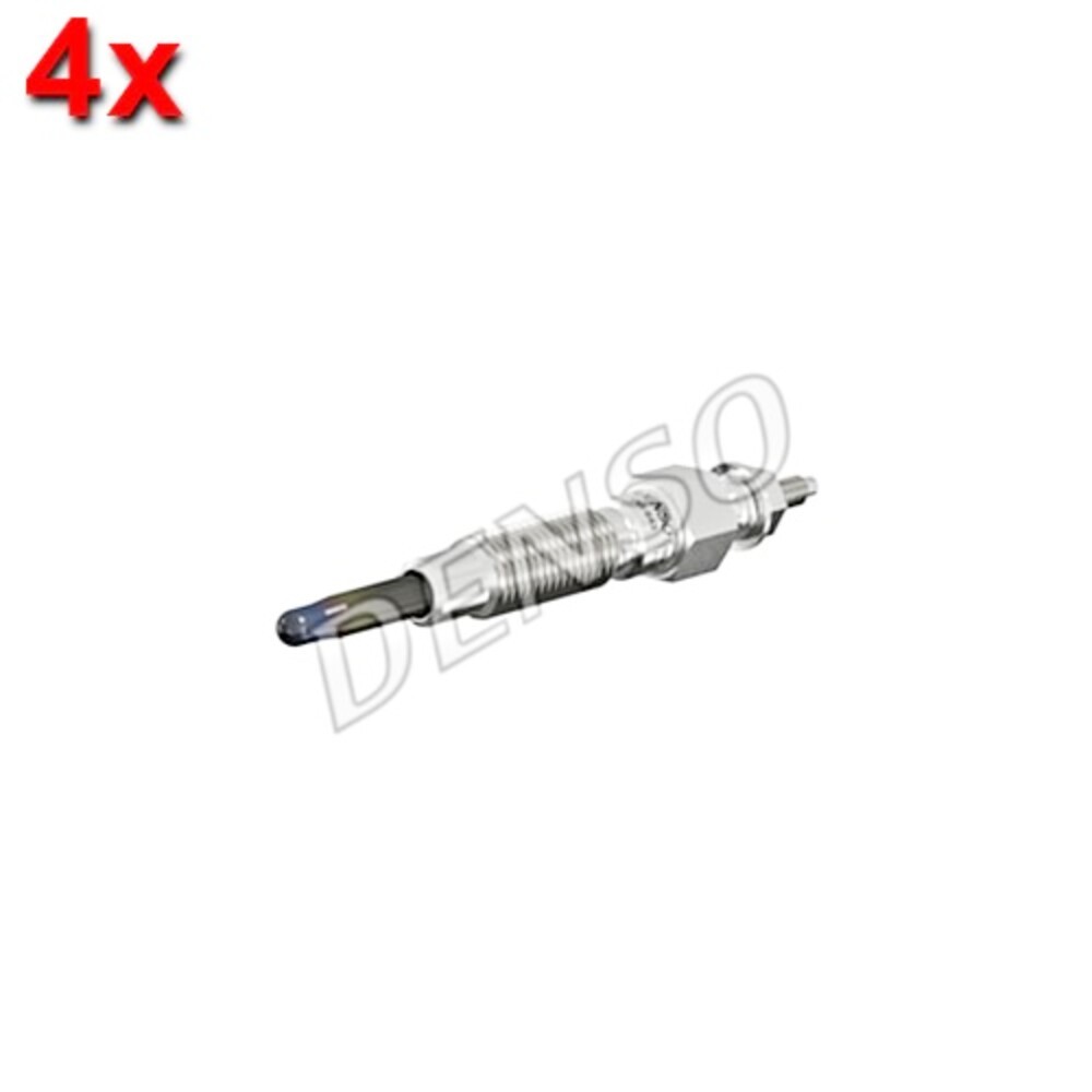 DENSO 4x Glow Plug For MITSUBISHI L 200 Pajero II NISSAN Patrol Gr V 94-06