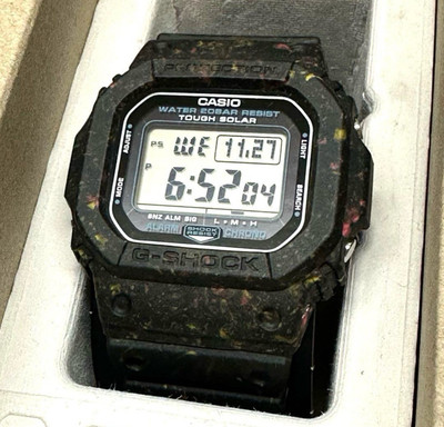 Casio G-Shock Black Resin Watch G5600BG-1