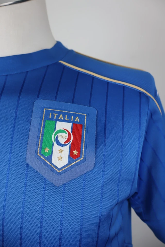 PUMA Italia Camiseta Fútbol Niño T 15 16 Años Boy Soccer Sport Camiseta 2016 - Imagen 2 de 4