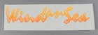 Wind an Sea Surfboards Sticker - Vintage 1980's/90's - Rare - 4 x 13 in.