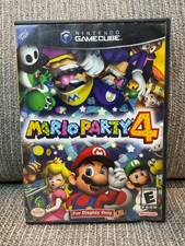 Nintendo GameCube Mario Party 4 Rare For Display Only Original Case NO GAME