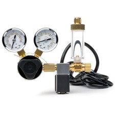 Milwaukee MA957 CO2 Regulator, Solenoid, Bubble Counter