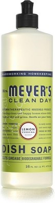 Mrs Meyers Clean Day Lemon Verbena Dish Soap 16 fl oz Biodegradable Formula