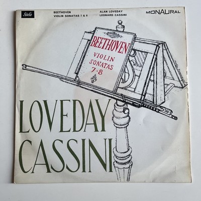 Alan Loveday/Leonard Cassini - Beethoven violin sonatas 7 & 8: ATL 4109 