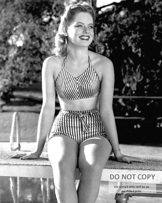 ACTRESS ALEXIS SMITH PIN UP - 8X10 PUBLICITY PHOTO (BT-174)