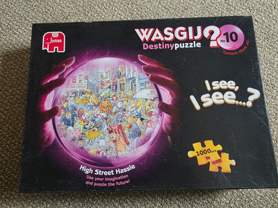 Wasgij Destiny (10) High Street Hassle 1000 Teile Puzzle, Kanten getrennt