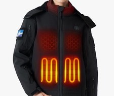 Professional Women's Heated Jacket with 12000mAh Large Capacity Battery Pack