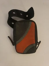 Used Case Logic Small Case - Armband for Easy Carrying (Black & Orange)