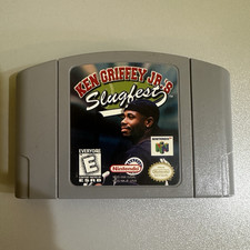 Ken Griffey Jr Slugfest Nintendo 64 N64 Authentic OEM Tested Works