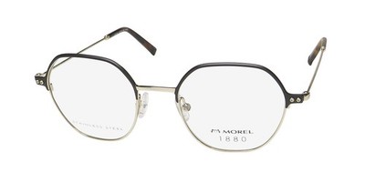 MOREL 1880 60130M EYEGLASS FRAME/GLASSES STAINLESS STEEL DURABLE EUROPEAN DESIGN