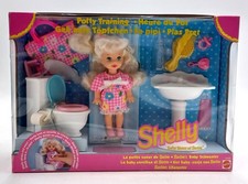 1996 Potty Training Kelly Barbie Doll / Go Potty Shelly / Mattel 16066