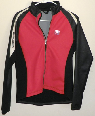 #ad Giordana Silverline Classic Jersey Long Sleeve Full Zip 3 Pocket LG12 $34.95