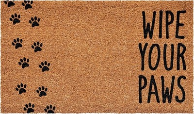 oway Mills Vertical Wipe Your Paws Doormat