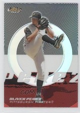 2005 Topps Finest Refractor 390/399 Oliver Perez #101 0a1