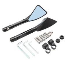 Motorcycle CNC Black Rearview Mirrors For Triumph Speed Street Triple 675 765 RS