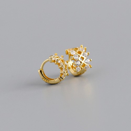 PEQUEÑOS pendientes de aro abragie anchos huecos de plata esterlina 925 F1315 - Imagen 6 de 19