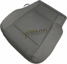 For 2015-2020 Ford F150 XLT Driver Side Bottom Gray Cloth Seat Cover Replacement
