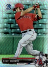 2017 Bowman Draft Nonie Williams #BDC-153 Chrome Refractor Los Angeles 14A