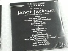 KARAOKE BACKSTAGE CD G JANET JACKSON  BS 8217