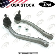 Left & Right Outer Tie Rod End for Hyundai Santa Fe 2007-2012 2Pc
