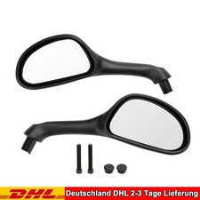 Paar Spiegel Schwarz für