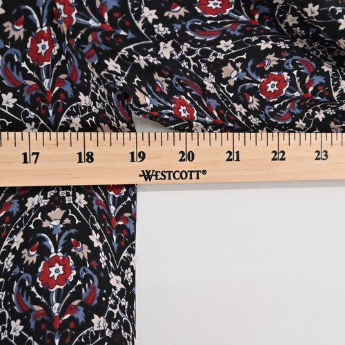 JOIE Dress Sz S Jamira Black Floral Silk Tie Neck Bell Sleeve Ruffle Mini Ditsy - 第 11/12 張圖片