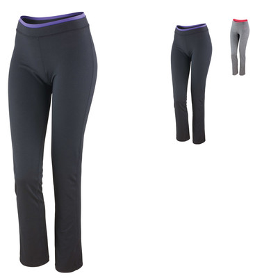 Spiro Women's Fitness Trouser S275F - Adults Running Gym Fitness Leggings