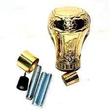 Polish Plated Eagle Handle For Wooden Walking Solid Brass Designer Cane Stick