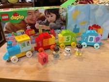 LEGO DUPLO My First Number Train Learn To Count Numbers 10954 VGUC - COMPLETE