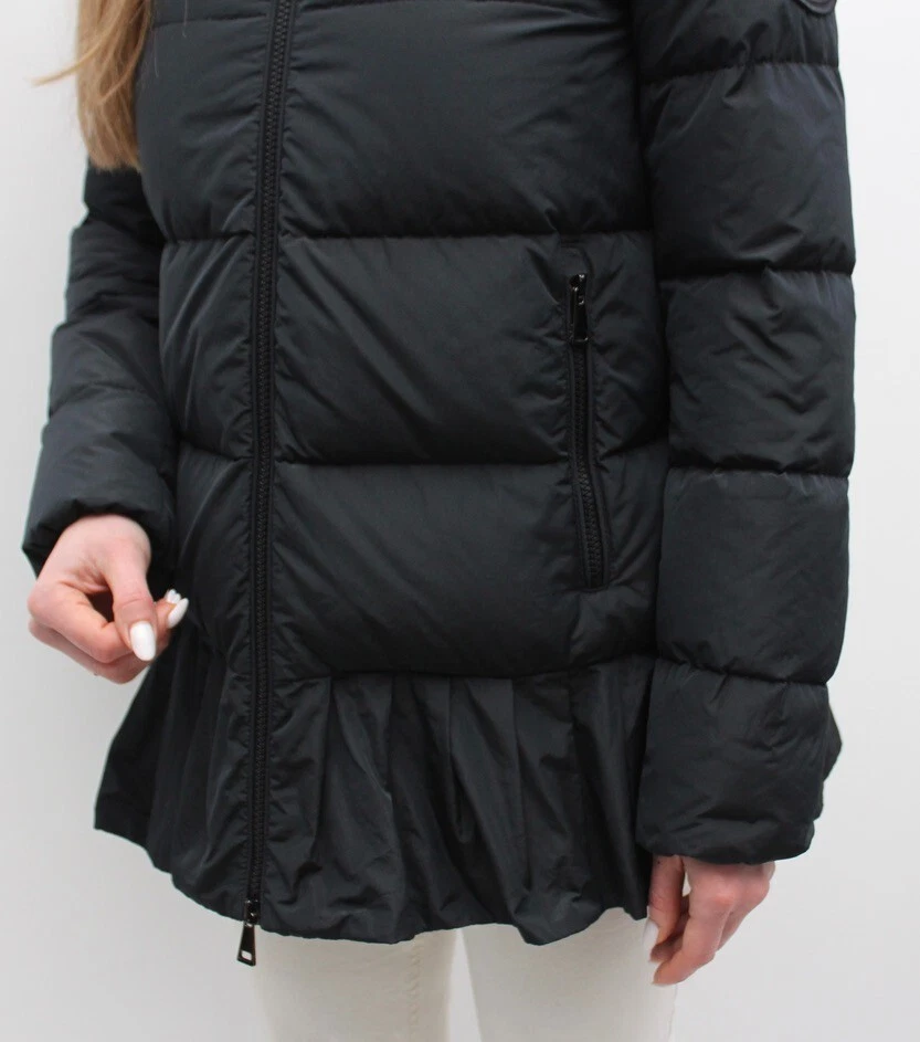 Autentico cappotto giacca piumino trapuntato donna MONCLER Brunec RARO 0 ~XS S