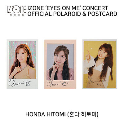 IZ*ONE IZONE - EYES ON ME Concert Official Polaroid A, B IZ*ONE IZONE - EYES ON ME Concert Official Polaroid A, B