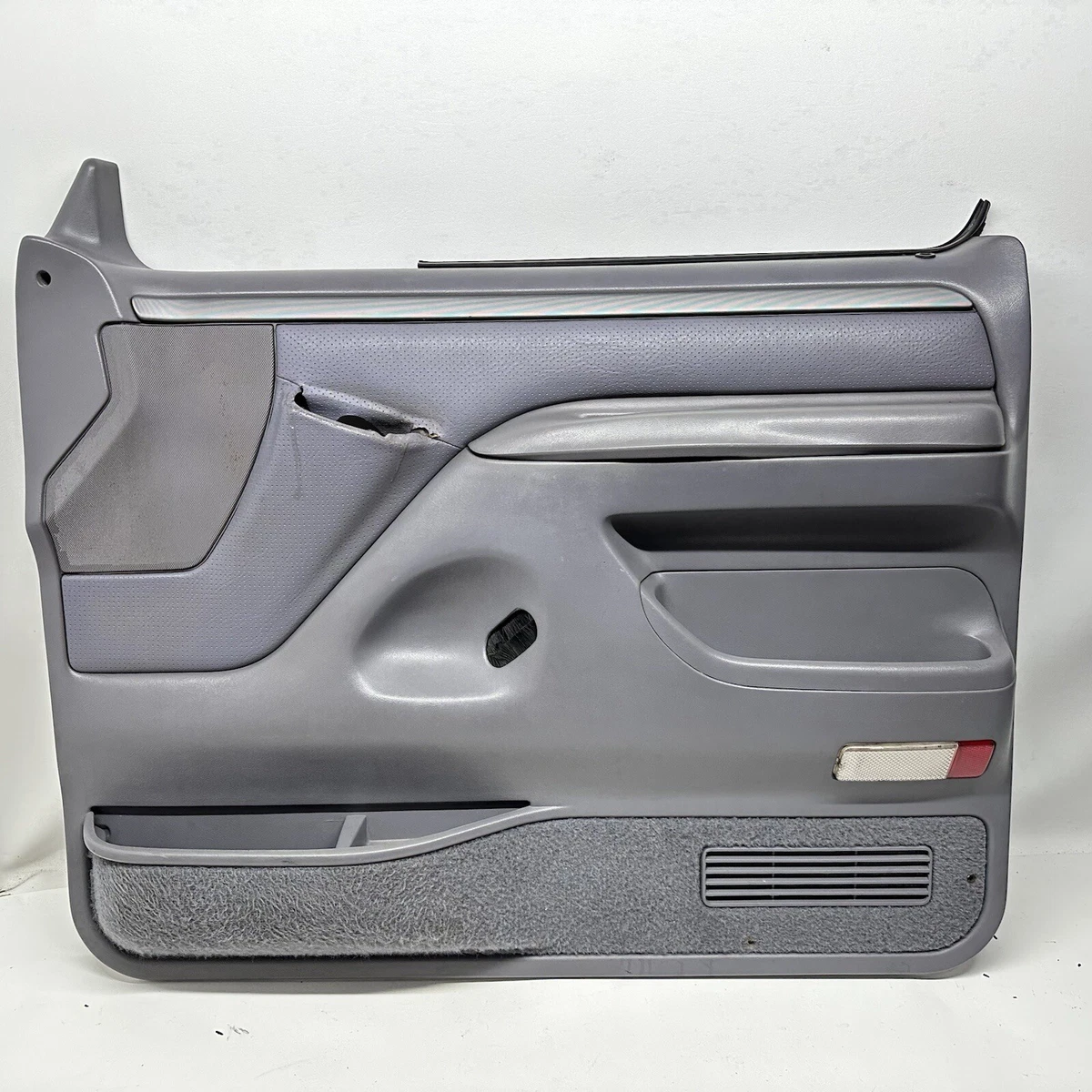 Ford F150 BRONCO DOOR PANEL Front RIGHT Passenger GRAY 1992 1996