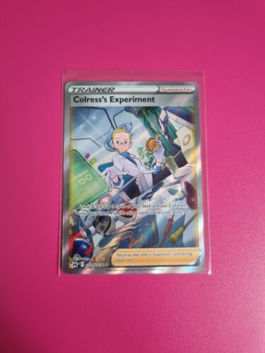 Pokemon Colress's Experiment Full Art SWSH Crown Zenith GG59/GG70 NM - Mint - Picture 1 of 6