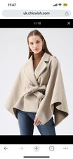 Chicwish Cape Coat Still On Website Rrp £90 Perfect For The Season