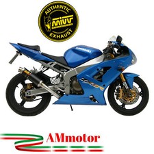 Mivv Kawasaki ZX-6 R 636 2004 Terminale Di Scarico Per Moto Marmitta Gp Carbonio
